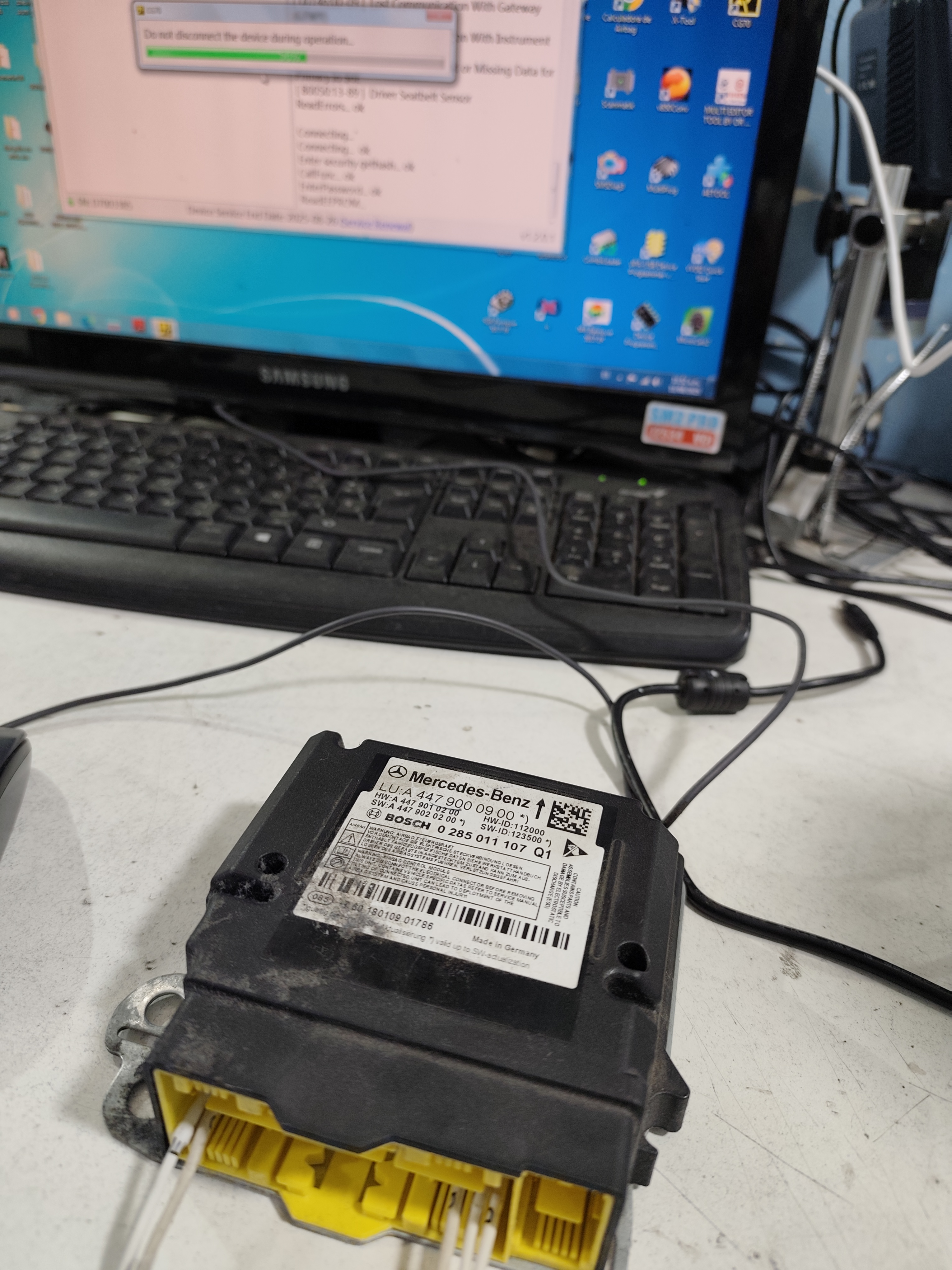 Módulo de airbag Mercedes-Benz